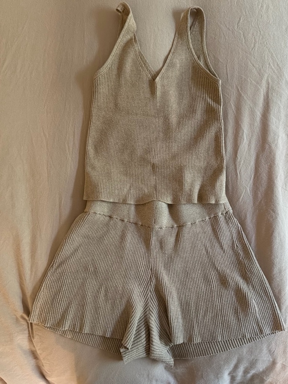 Abercrombie & Fitch Ribbed Set - Picture 2 of 3